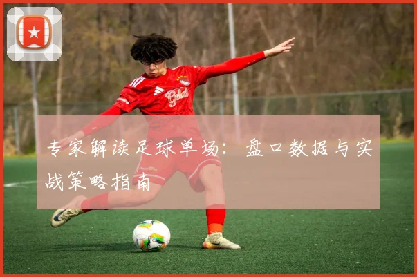 专家解读足球单场：盘口数据与实战策略指南